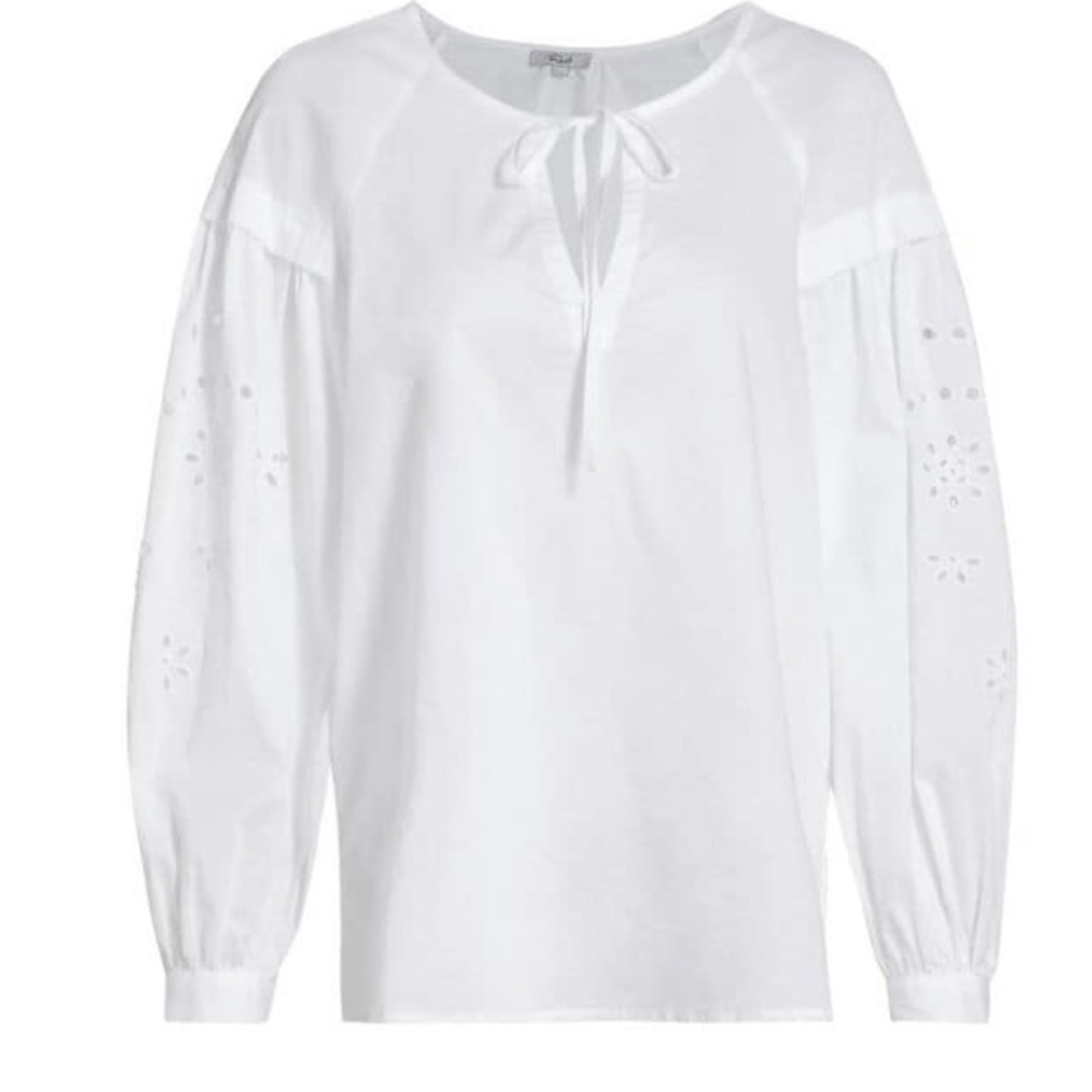 Rails
Dari Embroidered-Sleeve Blouse - Picture 2 of 10